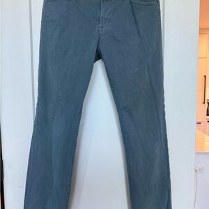 Ag Adriano Goldschmied Blue Tailored Pants